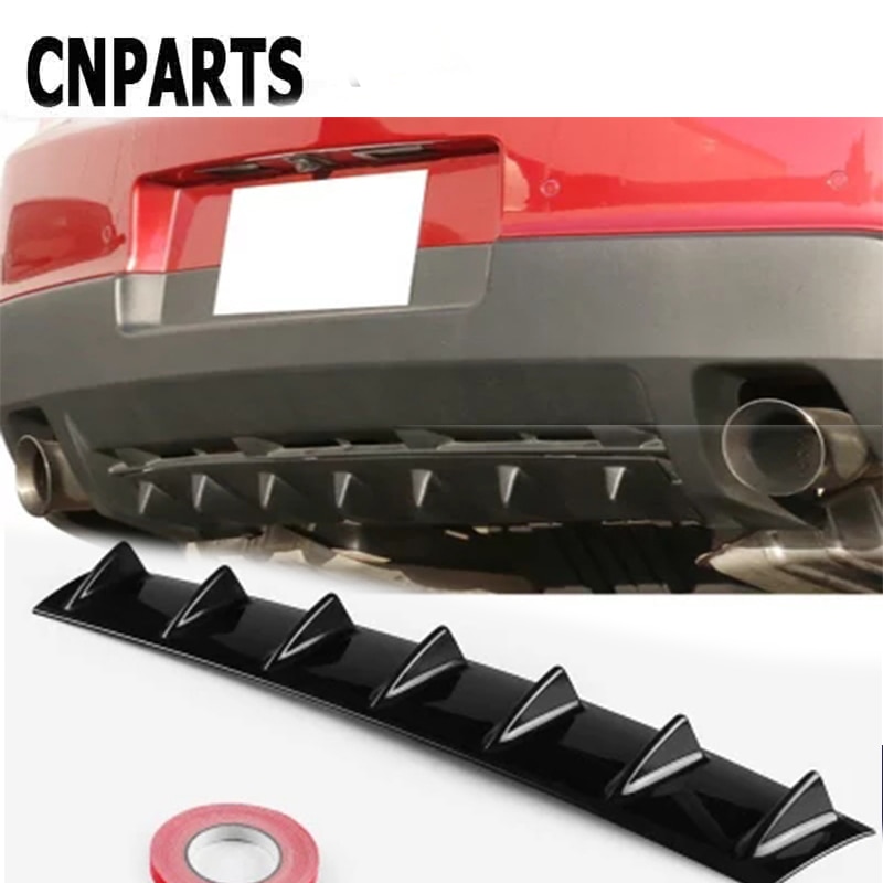 CNPARTS Octavia A5 A7 2 Fabia Yeti BMW E60 F30 X5 E53 Inifiniti  3D Cool Shark Spoiler ƼĿ